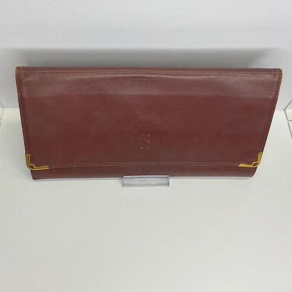 Cartier Vintage Burgundy Leather Organizer - Picture 13 of 13